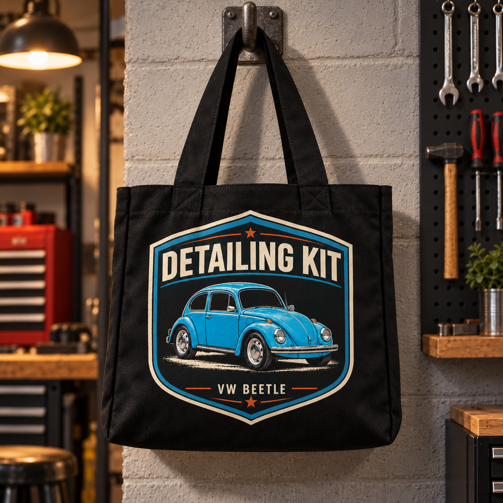 Personalised Car Detailing Kit Bag