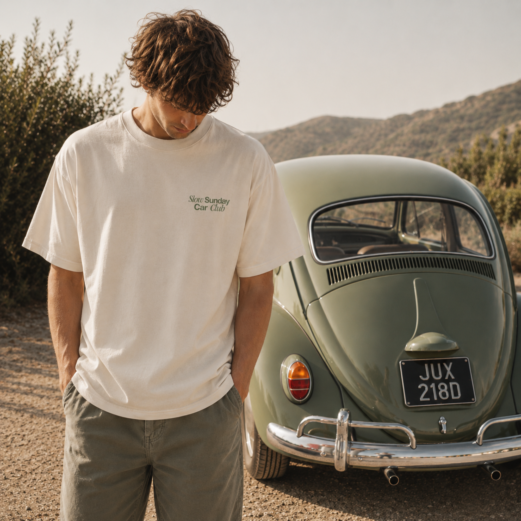 Slow Sunday Car Club Tee