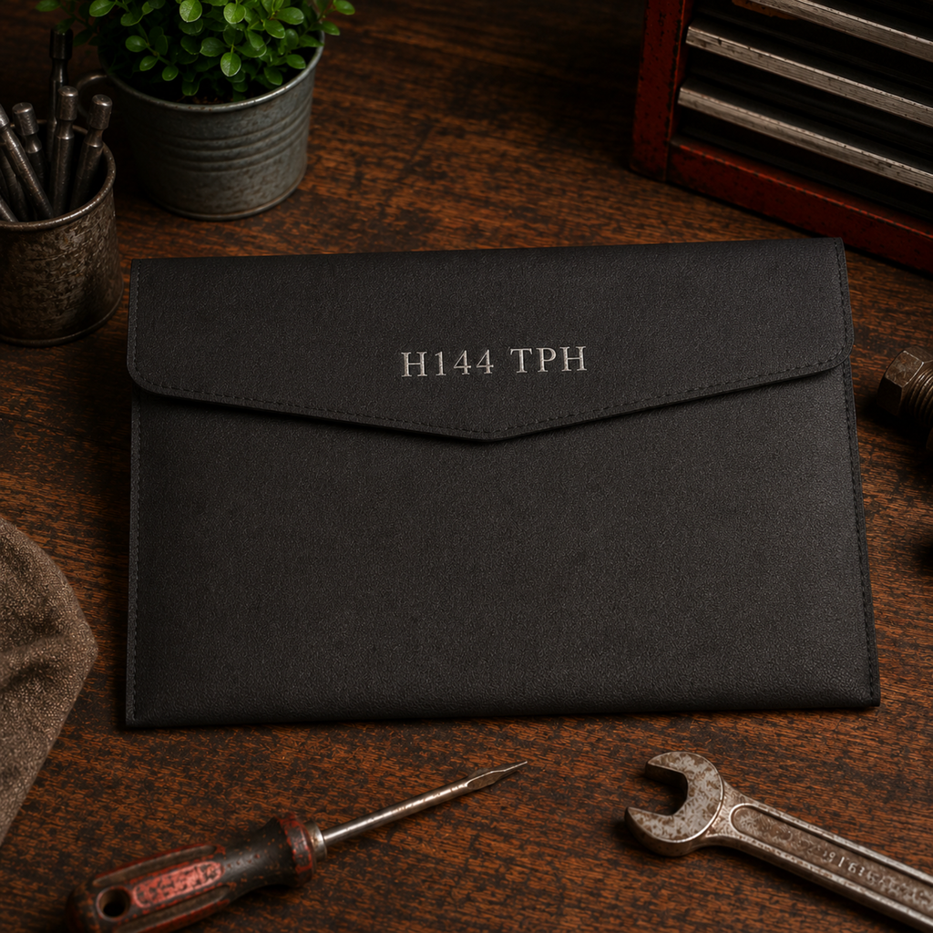 Custom Vehicle Document Folder