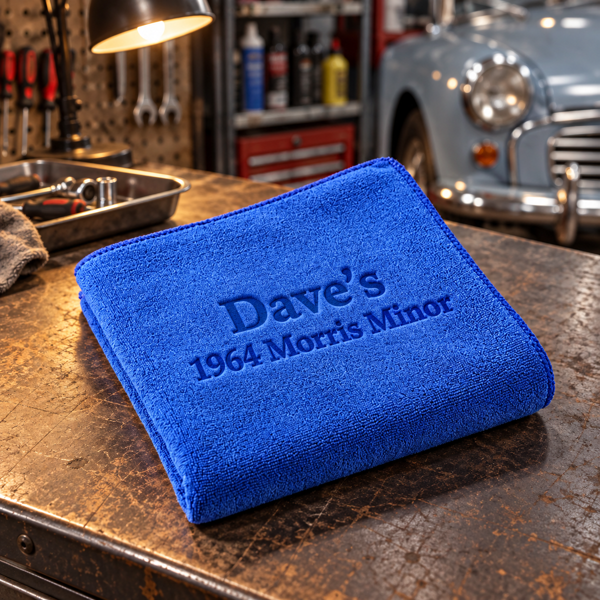 Custom Embossed Microfibre Cloths – Pack of 10