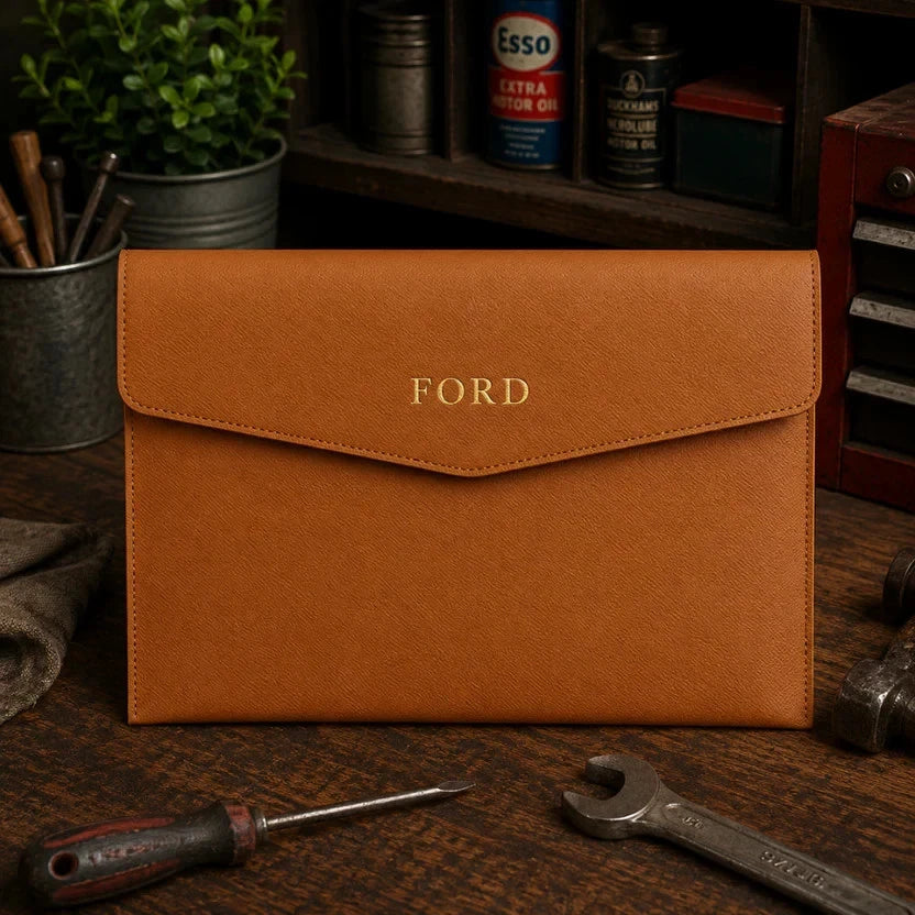 Personalised Vehicle Documents Folder