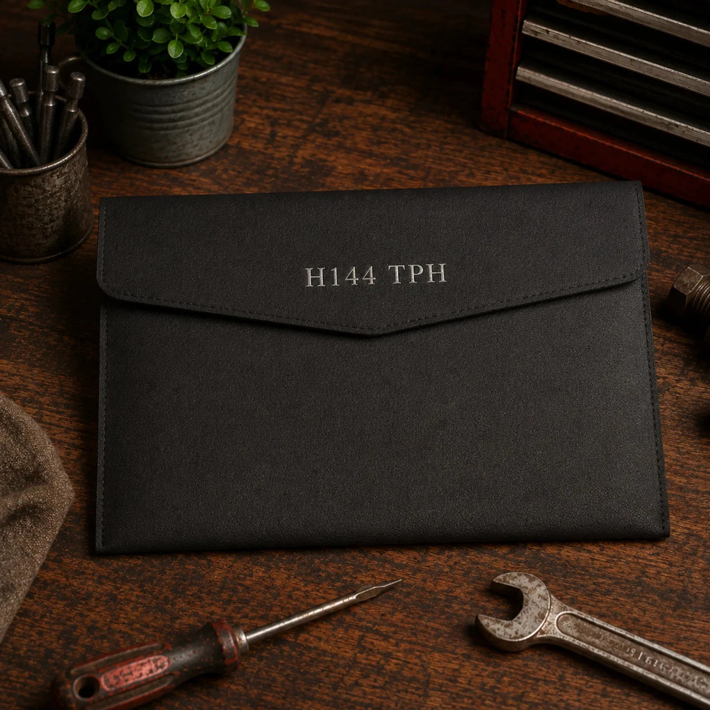 Personalised Vehicle Documents Folder