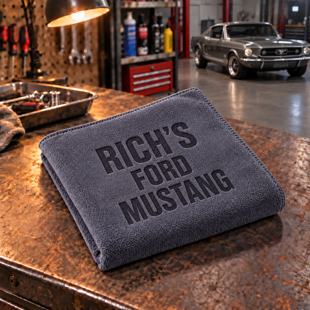 Custom Embossed Microfibre Cloths – Pack of 10
