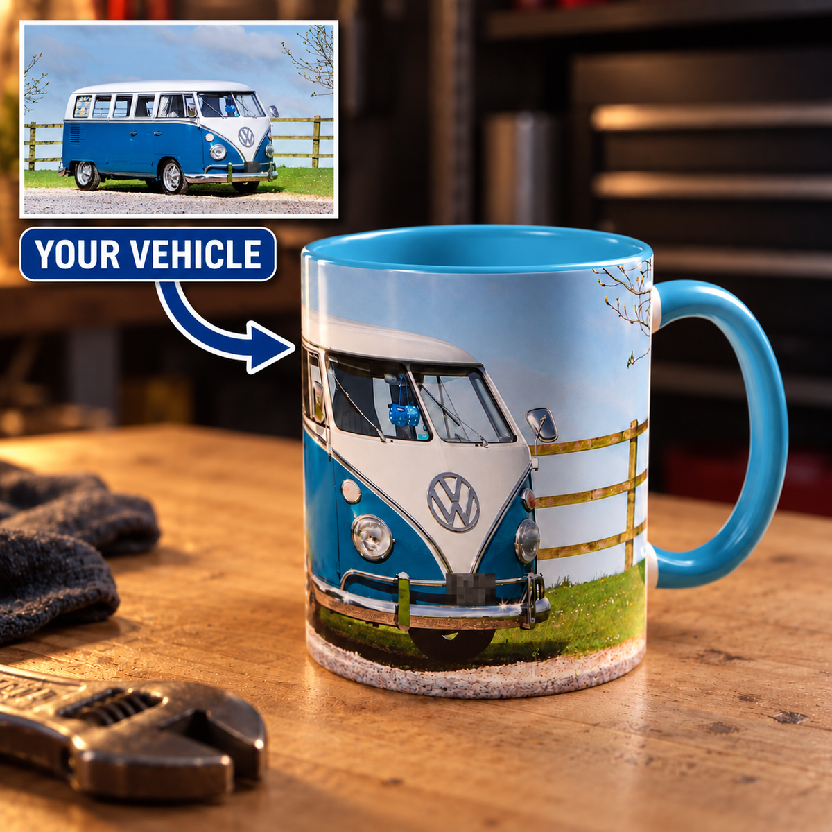 Personalised Vehicle Ceramic Mug