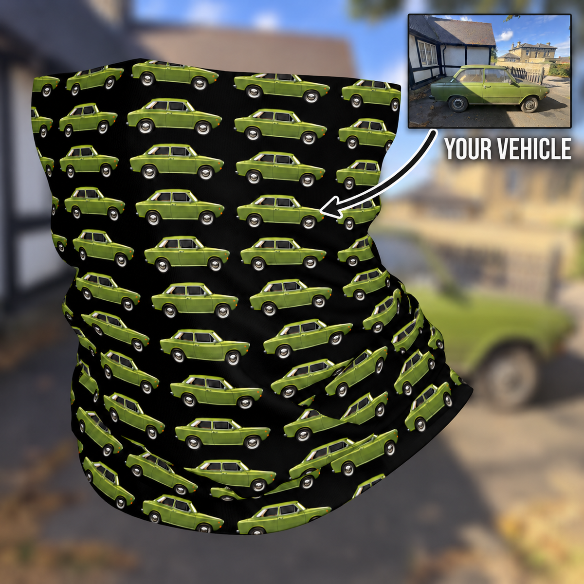 Custom Vehicle Neck Gaiter