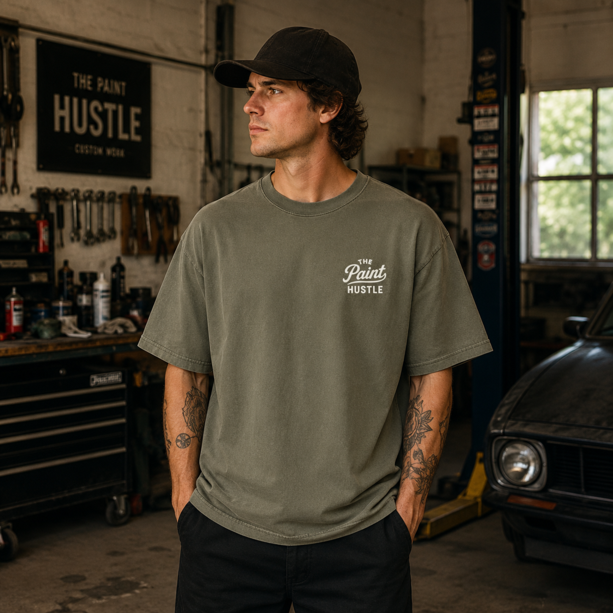 The Paint Hustle Signature Tee