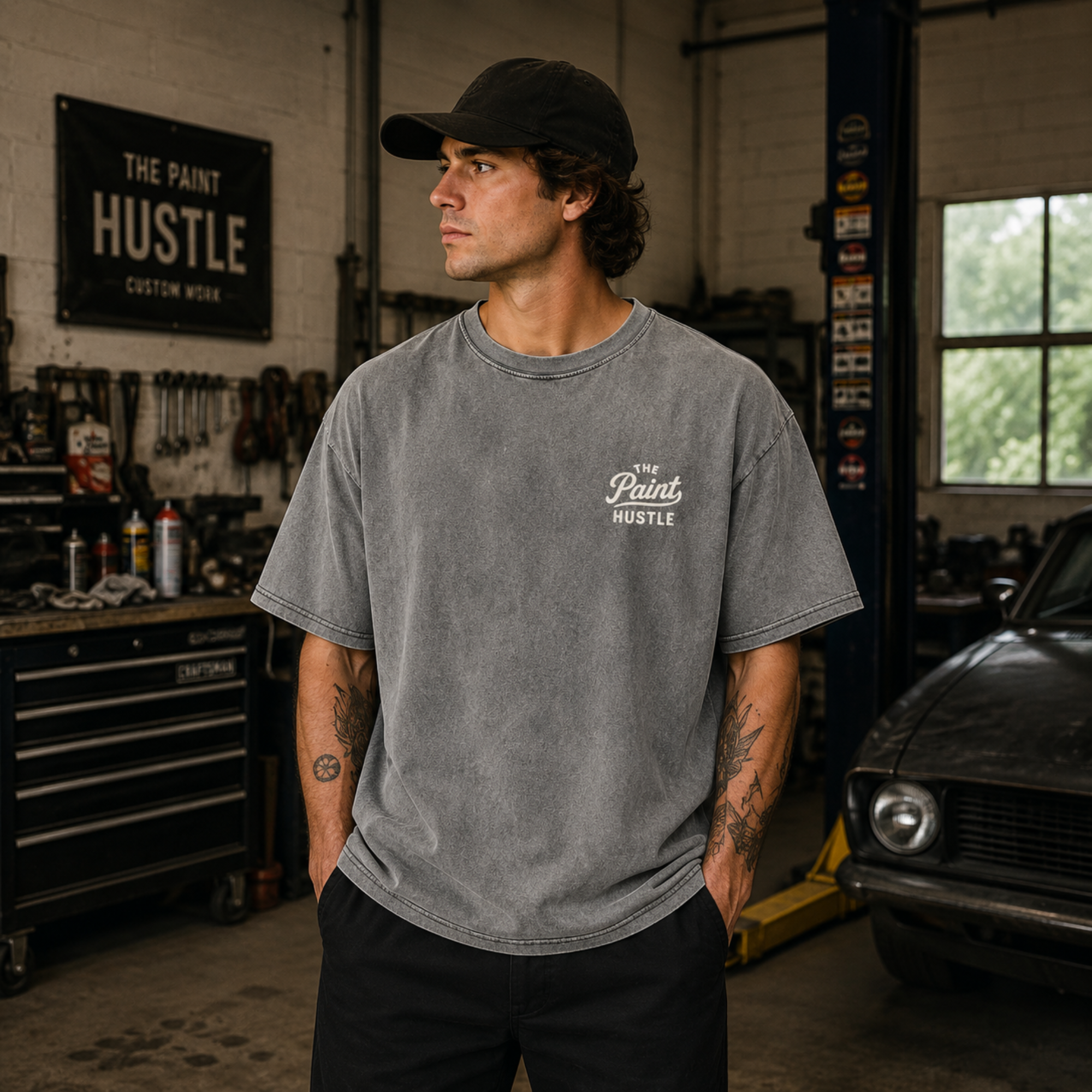 The Paint Hustle Signature Tee